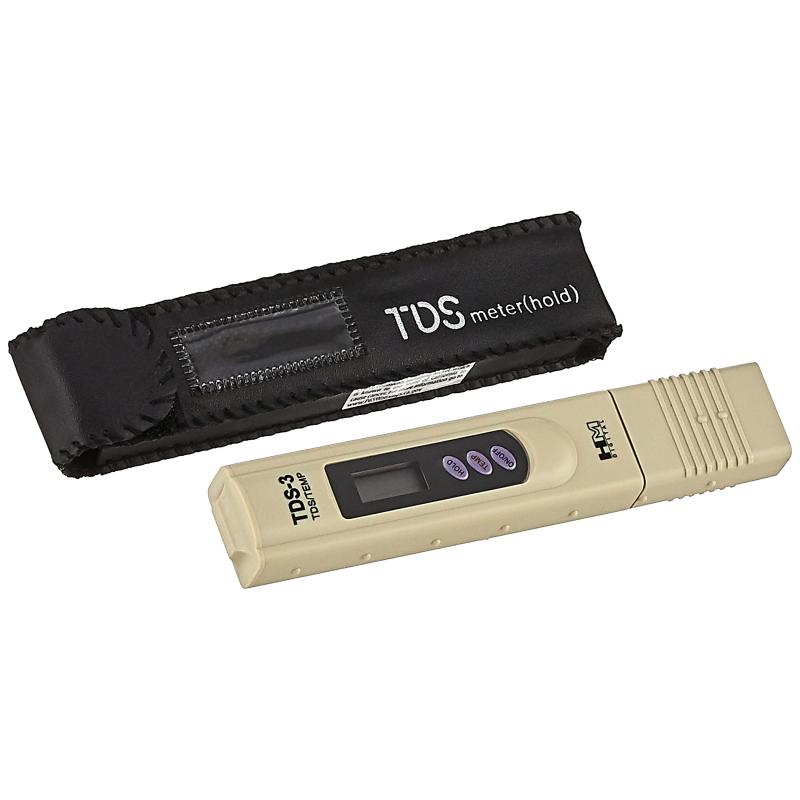 Testeur numérique TDS portable ER-SIICE pour la qualité et la pureté de l' eau de piscine, mesure de la température, EC et PPM, thermomètre avec 4  modes d'affichage