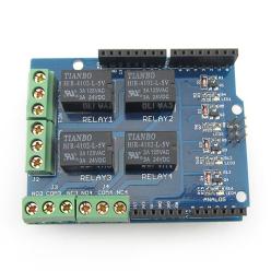 Shield Relais 4 canaux 5v compatible Arduino 1549Z 