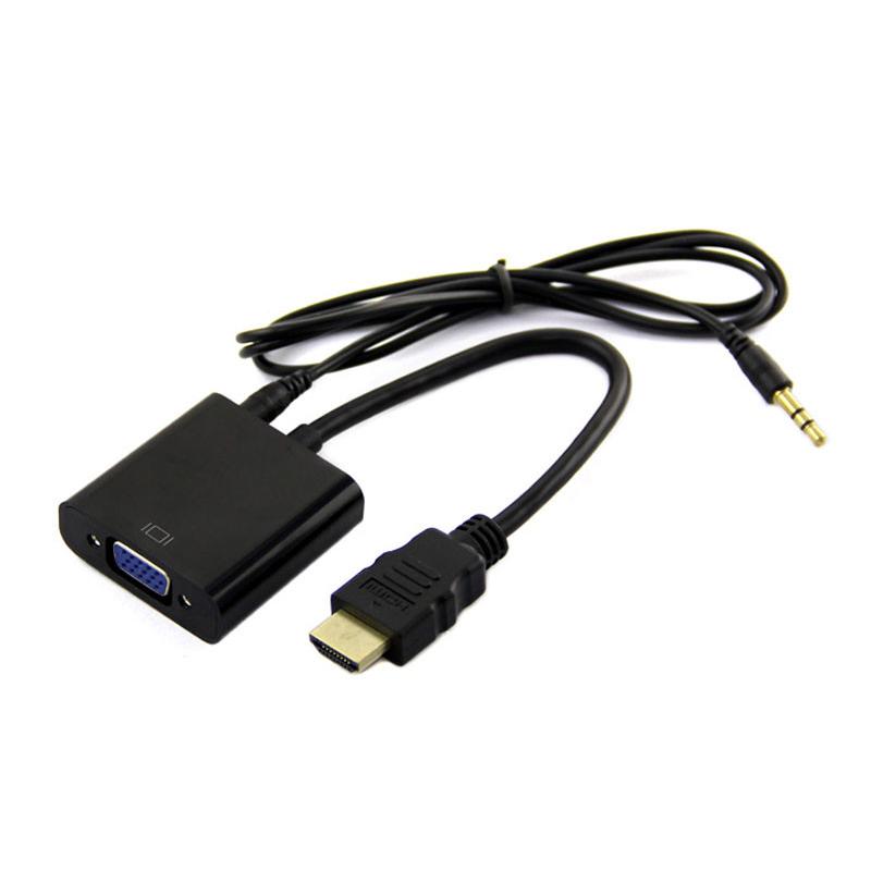 Adaptateur HDMI-VGA, Adaptateur de convertisseur vidéo Micro HDMI vers VGA  1080P pour Raspberry Pi 4B, avec Fonction [521] - Cdiscount Informatique