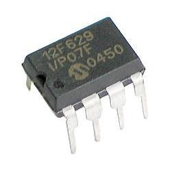 PIC12F629 Flash 8-pin 20MHz...