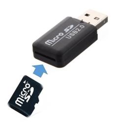 Clé USB 2.0 Lecteur Micro...